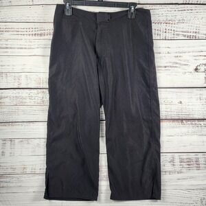 Patagonia Kokawe Capri Pants 10 Regular Hiking Outdoor Black 55277S6